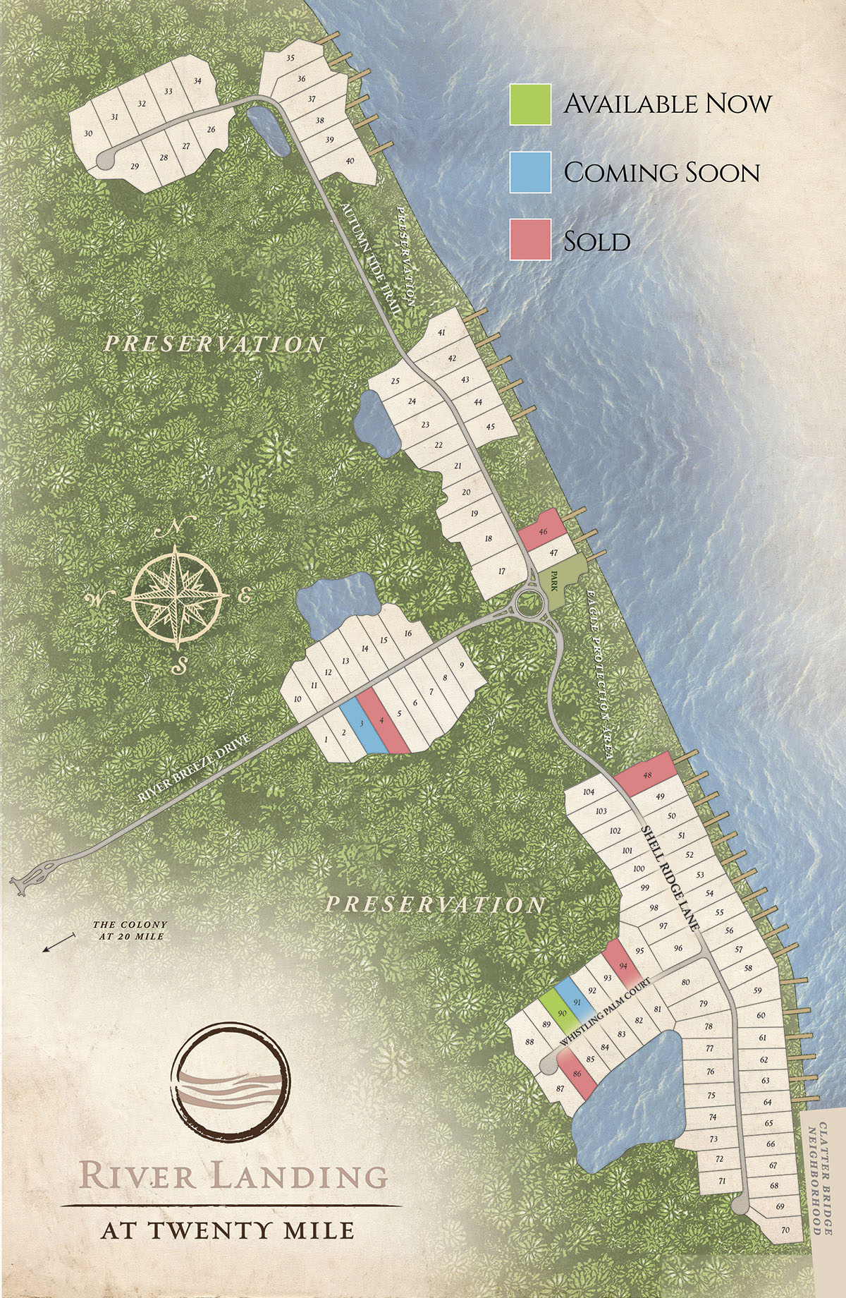 river landing sitemap